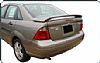 Ford Focus 4 Door 2005-2007 OEM Style Painted Spoiler
