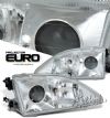 1998 Ford Mustang   Chrome Projector Headlights