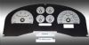 2005 Ford F150  Fx4 Only Silver / Green Night Performance Dash Gauges