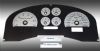 2007 Ford F150  Fx4 And Fx2 Silver / Green Night Performance Dash Gauges