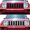 2006 Jeep Commander  Chrome Grill Overlay