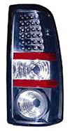 2002 Chevrolet Silverado  Black LED Tail Lights