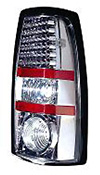1999 Chevrolet Silverado  Gun Metal LED Tail Lights