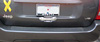 2003 Jeep Grand Cherokee   Chrome Rear Door Handle Cover
