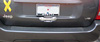 1999 Jeep Grand Cherokee   Chrome Rear Door Handle Cover