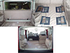 2005 Hummer H2  Cargo Liner, models w/ Liftgate, 50/50 2nd Row Bench, 3rd Row Bench