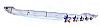 2011 Honda Cr-V   Polished Lower Bumper Aluminum Billet Grille