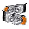 2005 Dodge Ram  Chrome Euro Crystal Headlights 