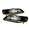 2000 Honda Accord  Black Euro Crystal Headlights 