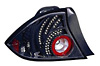 2001 Honda Civic Coupe  Carbon Fiber LED Tail Lights