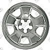 2002 Subaru Forester  Chrome Wheel Covers, 5 Spokes (15" Wheels)