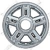 2002 Ford Explorer   Chrome Wheel Covers, 5 Rounded Triangles (16" Wheels)