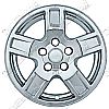 2007 Jeep Grand Cherokee   Chrome Wheel Covers, 5 Indented Spokes (17" Wheels)