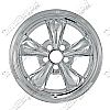 1999 Ford Mustang   Chrome Wheel Covers, 5 Funnel Spokes (17