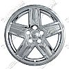 2007 Jeep Patriot   Chrome Wheel Covers, Silver Wheel Only (17" Wheels)