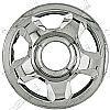 2003 Ford Expedition   Chrome Wheel Covers, 5 Raised Spokes (17" Wheels)
