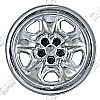 2013 Chevrolet Camaro   Chrome Wheel Covers, Black Steel Wheel (18" Wheels)