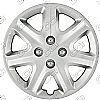 2004 Honda Civic  , 15" 7 Spoke - Silver Wheel Covers