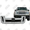 2004 Ford Explorer Sport Trac Xls, Xlt  Chrome Front Grille Overlay 