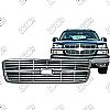 2004 Chevrolet Silverado 1500 Ls, Lt  Chrome Front Grille Overlay 