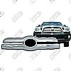 2005 Toyota Tacoma   Chrome Front Grille Overlay 