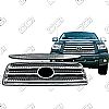 2009 Toyota Tundra Limited, Sr5  Chrome Front Grille Overlay 