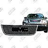 2007 Gmc Acadia Sle, Slt  Chrome Front Grille Overlay 