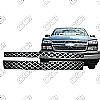 2012 Chevrolet Silverado 2500 Hd Work, Lt, Ltz  Chrome Front Grille Overlay 