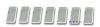 2009 Jeep Grand Cherokee   Chrome Main Upper Mesh Grille
