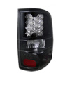 2005 Ford F-150  Black Housing Clear Lens LED Tail Lights