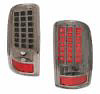 2002 Chevrolet Tahoe, Suburban, Yukon, Denali  LED Tail Lights Chrome/Smoked Lens