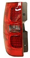 2007 GMC Yukon   - 2008 LED Tail Lights Red Smoked Lens