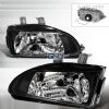 1995 Honda Civic  Black Euro Headlights  