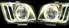 2005 Ford Mustang  Diamond Back Headlights with Halo