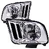 2009 Ford Mustang  Chrome Euro Headlights  