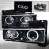 1993 Chevrolet Full Size Pickup   Black  Projector Headlights  