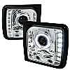 2000 Jeep Cherokee   Chrome  Projector Headlights  