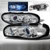 2000 Chevrolet Camaro   Chrome Halo Projector Headlights  W/LEDS