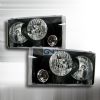 2002 Ford Super Duty   Black  Projector Headlights  