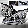 2000 Ford Focus  R8 Style Chrome Housing Projector Headlights