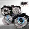 1999 Acura Integra   Chrome Dual Halo Projector Headlights  