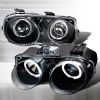 2001 Acura Integra   Black Halo Projector Headlights  