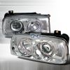 1996 Volkswagen Jetta   Chrome  Projector Headlights  