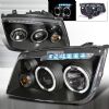 2001 Volkswagen Jetta   Black  Projector Headlights  