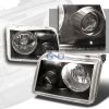 1993 Ford Ranger   Black  Projector Headlights  