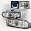 2000 Chevrolet S10 Pickup   Chrome Halo Projector Headlights  