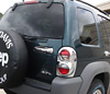 2007 Jeep Liberty   Chrome Rear Door Handle Cover