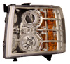 2008 Chevrolet Silverado  Chrome Projector Headlights