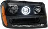 2006 Chevrolet Trailblazer  Black Headlights