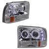 2000 Ford Excursion  1 Piece Projector Headlights & Bumper Lights